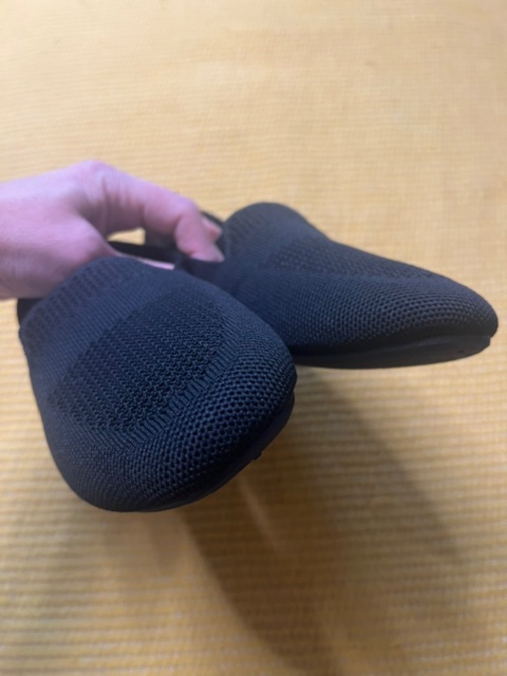 Danskin Black Slip-On Knit Loafers - Picture 6 of 10